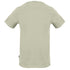 Aquascutum Stitched Aldis Logo Beige T Shirt TSIA29 12